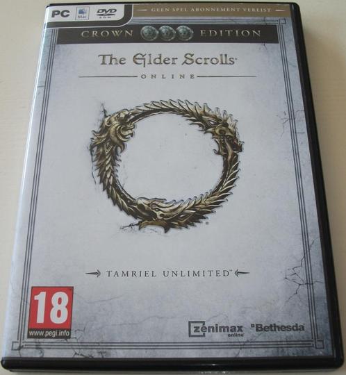 PC Game *** ELDER SCROLLS ONLINE *** Tamriel Unlimited, Spelcomputers en Games, Games | Pc, Zo goed als nieuw, Role Playing Game (Rpg)