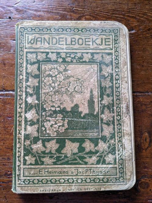 Wandelboekje door E. Heimans & Jac. P. Thijsse, 3e druk 1904, Antiek en Kunst, Antiek | Boeken en Bijbels, Ophalen of Verzenden