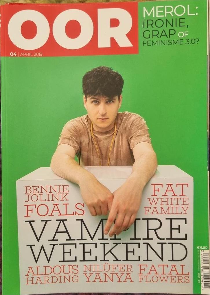 OOR 4-2019 Vampire Weekend Bennie Jolink Foals Fat White Fam, Boeken, Tijdschriften en Kranten, Zo goed als nieuw, Muziek, Film of Tv