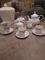 Super schattig brocant landelijk koffieservies., Antiek en Kunst, Antiek | Servies compleet, Ophalen of Verzenden