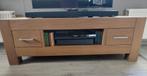 tv meubel met opening en 2 lades, Huis en Inrichting, Kasten | Televisiemeubels, Ophalen, Gebruikt, 100 tot 150 cm, TV meubel van merk Alexandra. Kleur: notenhout