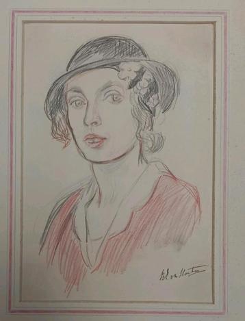 Barbara van Houten (1862-1950) - Portret beschikbaar voor biedingen