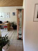 Vitrinekast met verlichting, Huis en Inrichting, Kasten | Vitrinekasten, Ophalen, Minder dan 50 cm, Gebruikt, Glas