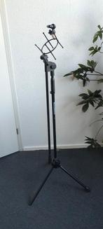 Microfoonstandaard - Inox, Ophalen, Gebruikt, Instrumentstandaard, Keyboard of Synthesizer