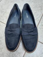 Loafers dames instapschoenen blauw suède maat 39 zgan, Blauw, Instappers, Ophalen of Verzenden, Zo goed als nieuw