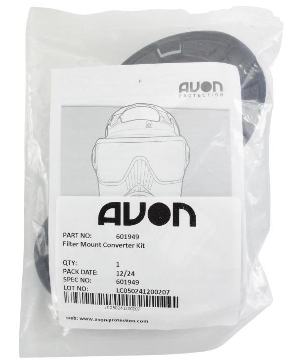 Avon Filter Mount Converter Kit FM50 gasmasker, Verzamelen, Militaria | Algemeen, Landmacht, Overige typen, Nederland, Ophalen of Verzenden