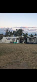 Ter overname.  Basecamp 6 persoons tent. Afmeteting7x3 meter, Caravans en Kamperen, Zo goed als nieuw
