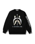 Bape x Sorayama Crewneck Sweater Black/ Zwart Maat S, Nieuw, Maat 46 (S) of kleiner, Ophalen of Verzenden, Bape