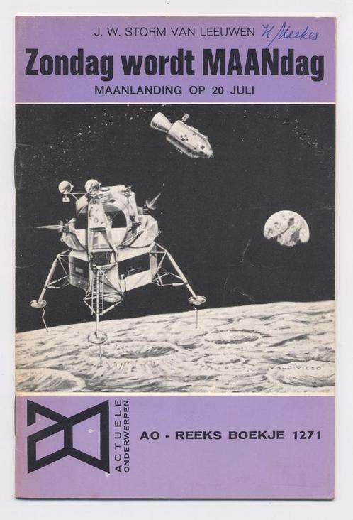 Zondag wordt MAANdag - maanlanding 1969 Apollo 11 - wedren, Boeken, Wetenschap, Nieuw, Natuurwetenschap, Ophalen of Verzenden