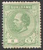 Suriname NVPH nr 4 ongebruikt Koning Willem III 1873, Postzegels en Munten, Postzegels | Suriname, Verzenden