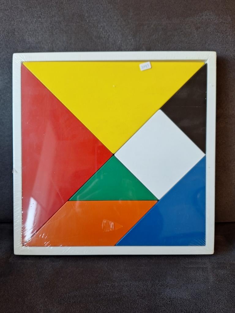 Grote houten tangram van Trä Present - Nieuw!, 2 tot 4 jaar, Nieuw, Ophalen of Verzenden, Van hout