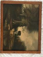 Antieke schilderij te koop, Ophalen of Verzenden