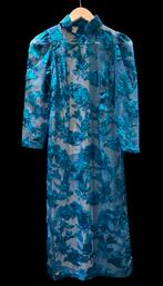 Vintage 90’s Sheer Kimono Jurk, Ophalen of Verzenden, Zo goed als nieuw, Maat 34 (XS) of kleiner, Blauw