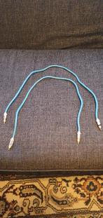 Audiuquest Turquoise X2 Hyperlitz RCA Interconnects 50cm, Ophalen of Verzenden, Zo goed als nieuw, Minder dan 2 meter, Interlink-kabel