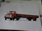 daf torpedo tekening, Ophalen of Verzenden, 1960 tot 1980, Zo goed als nieuw, Overige onderwerpen