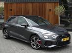 Audi A3 Sportback  45 TFSIe 245PK Competition / S3 Edit. / P, Auto's, Audi, Gebruikt, Zwart, 4 cilinders, Met garantie (alle)