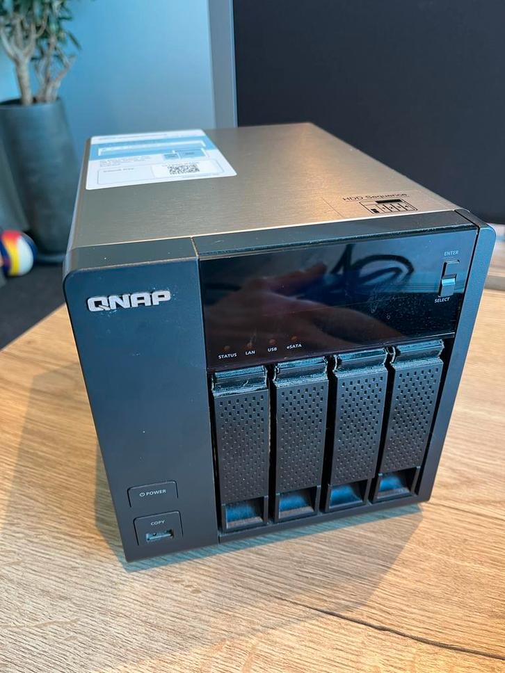 QNap NAS Server - 8TB Opslag, Computers en Software, Harde schijven, Gebruikt, Extern, HDD, NAS, Ophalen of Verzenden