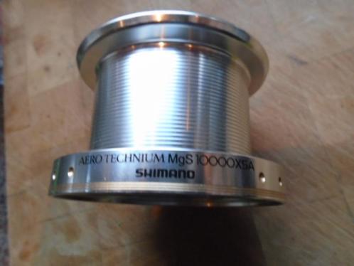 Shimano Aero Techniuum MgS 10000 XSA Reservespoel, Watersport en Boten, Hengelsport | Algemeen, Zo goed als nieuw, Molen, Ophalen of Verzenden