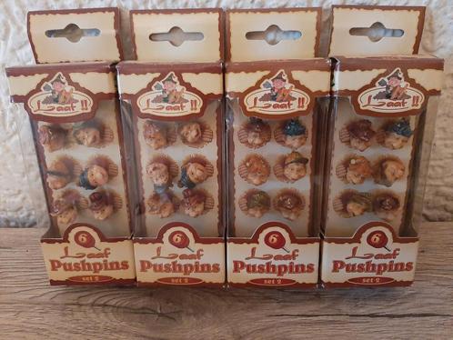 laven efteling pushpins, Verzamelen, Efteling, Zo goed als nieuw, Gebruiksvoorwerp, Ophalen of Verzenden
