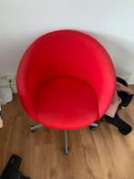 Rode bureaustoel ikea, Gebruikt, Ophalen, Rood