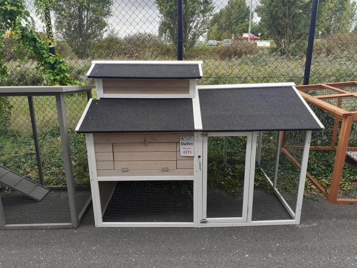 Kippenhok Henrietta Woodland OUTLET te koop, Dieren en Toebehoren, Knaagdieren en Konijnen | Hokken en Kooien, Gebruikt, Hok, 90 cm of meer