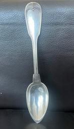 Antieke Verzilverde Lepel - Christofle Stijl, Antiek en Kunst, Antiek | Bestek, Ophalen of Verzenden
