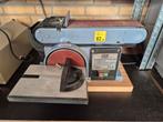 Bandschuurmachine HBM machines, Doe-het-zelf en Verbouw, Gereedschap | Schuurmachines, Ophalen, Gebruikt, Bandschuurmachine