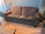 Grijze tweezitsbank en driezitsbank, Huis en Inrichting, Banken | Bankstellen, Ophalen, Gebruikt, Driepersoons, 75 tot 100 cm