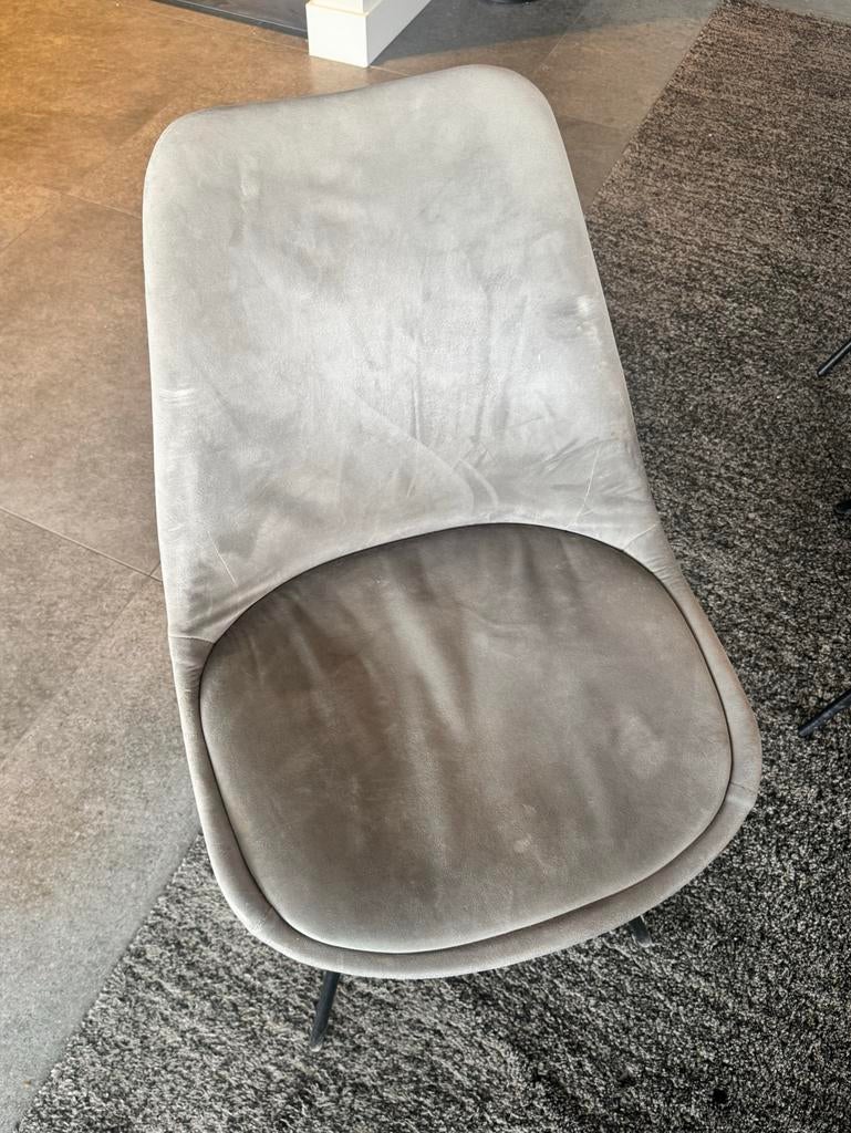 Eetkamer- of bureaustoel, Huis en Inrichting, Stoelen, Ophalen, Gebruikt, Metaal, Eén