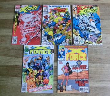 5 comics uit de reeks van X-Force beschikbaar voor biedingen