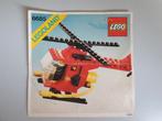 Lego 6685 brandweerhelikopter 1982 vintage, Gebruikt, Ophalen of Verzenden, Lego