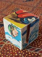 Complete oude blokken puzzel uit Frankrijk in een kist., Antiek en Kunst, Ophalen of Verzenden