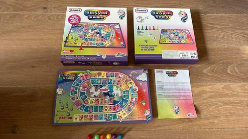 Unicorn game ganzenbord, Hobby en Vrije tijd, Gezelschapsspellen | Bordspellen, Gebruikt, Ophalen of Verzenden