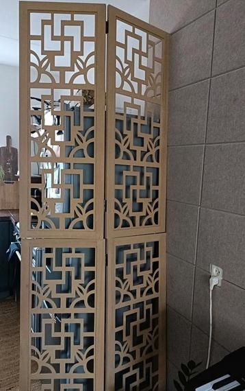 Kamerscherm 4-delig, Leuth (Nijmegen) beschikbaar voor biedingen