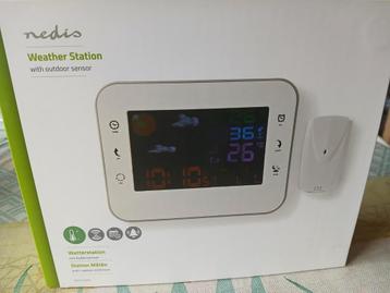 Nieuw Nedis Weerstation met Buitensensor beschikbaar voor biedingen