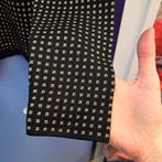 Claudia Strater trui met goudkleurige hokjes print 40 43984, Maat 38/40 (M), ., Zwart, Ophalen of Verzenden