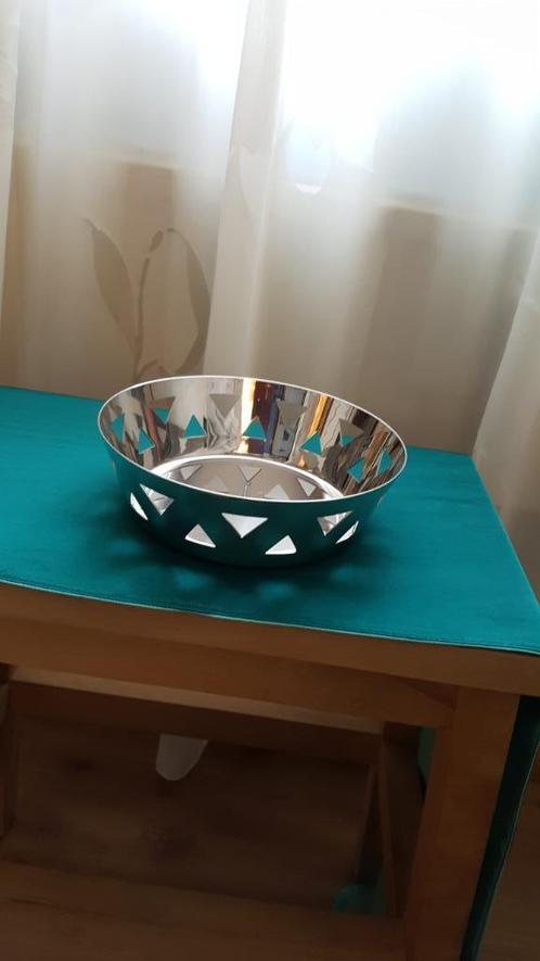 Orgineel Alessi king kong mandje, Huis en Inrichting, Woonaccessoires | Schalen en Manden, Gebruikt, Schaal, Rond, Overige materialen