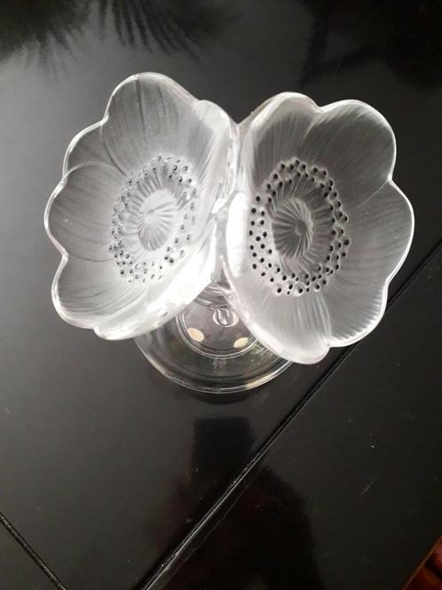Kristallen parfumfles Lalique Anemone, Antiek en Kunst, Antiek | Glas en Kristal, Ophalen of Verzenden