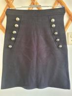 AZARA PARIS - viscose marine blauw rokje maat XS, Kleding | Dames, Blauw, Ophalen of Verzenden, Zo goed als nieuw, Maat 34 (XS) of kleiner