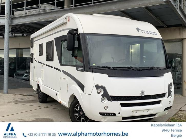 Itineo SB 700 Fiat 150 PK manueel (bj 2018), Caravans en Kamperen, Campers, Bedrijf, Integraal, Overige merken, Diesel, Handgeschakeld