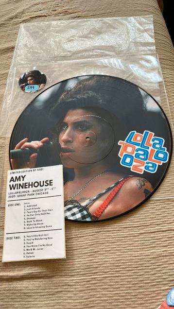 Limited edition Amy Winehouse picture LP beschikbaar voor biedingen
