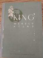 King Wereld Atlas, 1958., Boeken, Atlassen en Landkaarten, Gelezen, Wereld, Ophalen of Verzenden