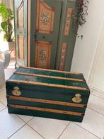 Vintage kist groen, Huis en Inrichting, Woonaccessoires | Kisten, Minder dan 50 cm, Gebruikt, Ophalen