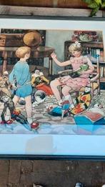Schoolplaat jaren '50, J.G.Kesler, Vorst & Tas, Ophalen of Verzenden