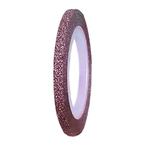 Stripe tape GLITTER ROZE, 3 mm, Sieraden, Tassen en Uiterlijk, Uiterlijk | Cosmetica en Make-up, Nieuw, Toebehoren, Handen en Nagels