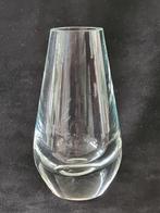 Glasfabriek Leerdam, vaasje glas, Overige kleuren, Ophalen of Verzenden, Minder dan 50 cm, Glas
