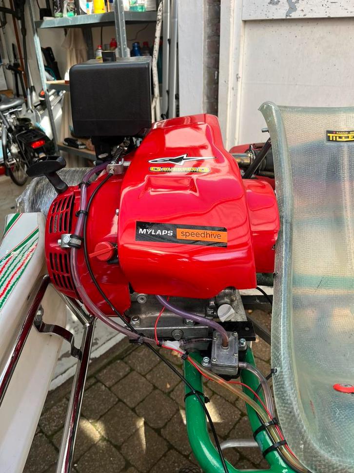 Te koop gereviseerde Honda 390 kart motor, Sport en Fitness, Karting, Gebruikt, Kart, Ophalen