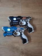 Lasergame set 2 guns & 2 vesten, Ophalen of Verzenden, Zo goed als nieuw