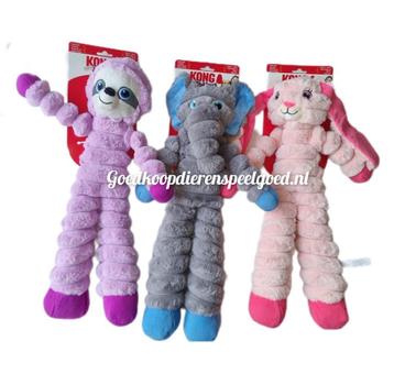 Hondenspeelgoed    KONG Shakers Crumples XL  " Grijs of Roze beschikbaar voor biedingen