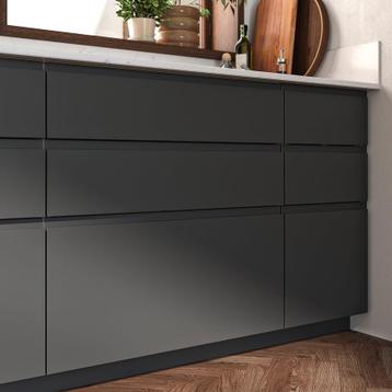 3x IKEA VOXTORP Ladefront, donkergrijs, 60x40 en 1x de 60x20 - afbeelding 7